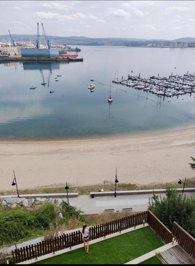 Grana Beach Ferrol A Coruna Luaran gambar