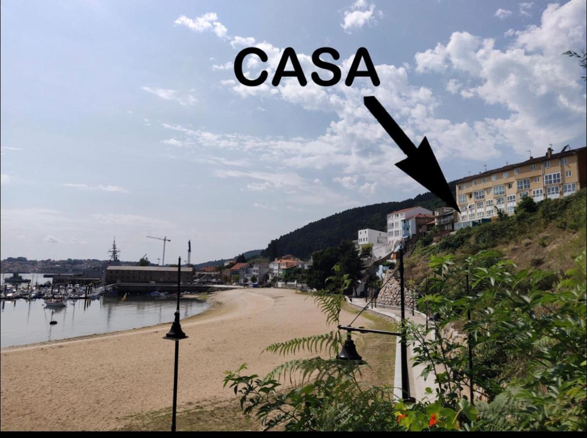 Grana Beach Ferrol A Coruna Luaran gambar